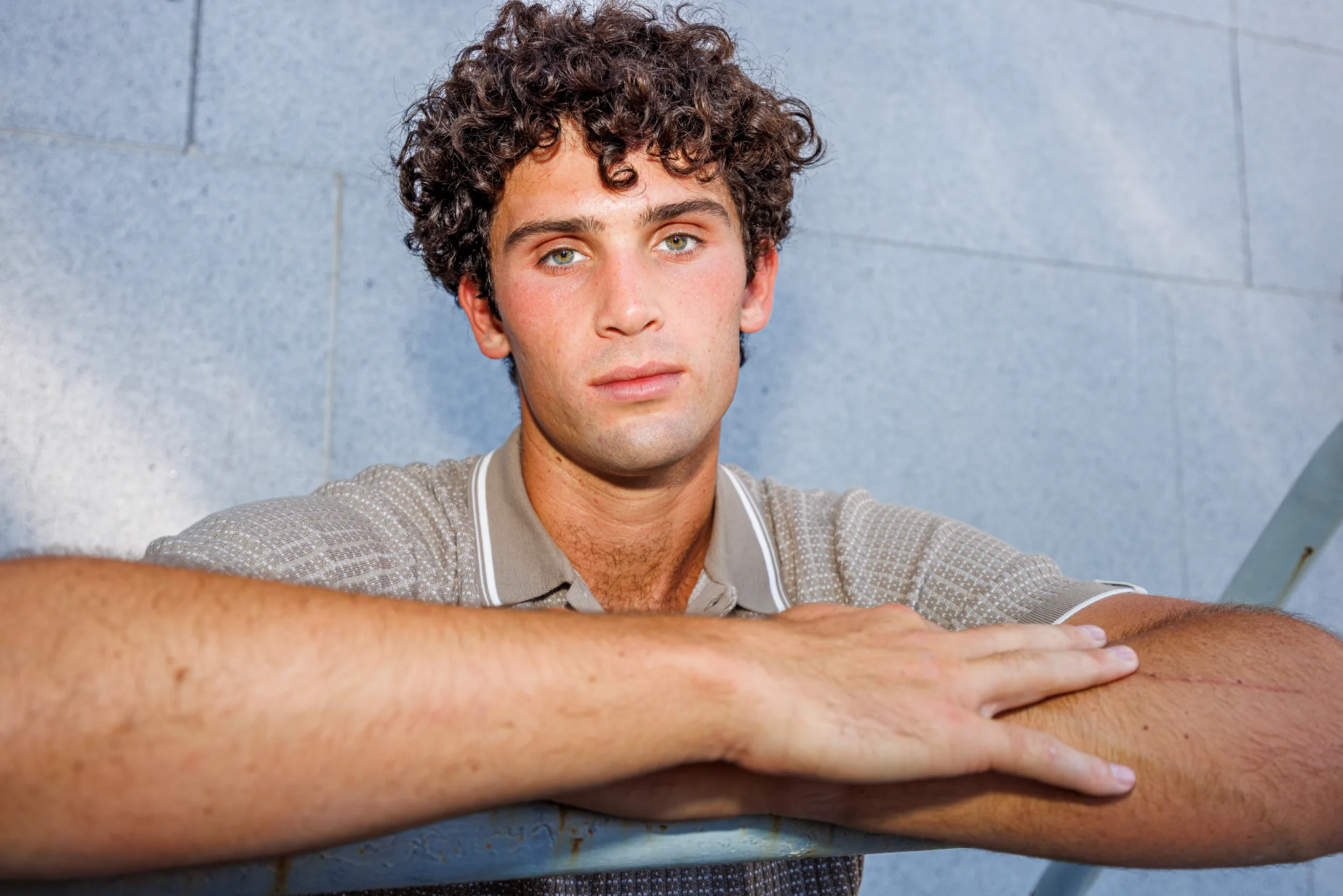 Berkeley: Monday August 24, 2026. Portrait of Nate Fineman Photo by Zach Franzen / https://www.hizach.com